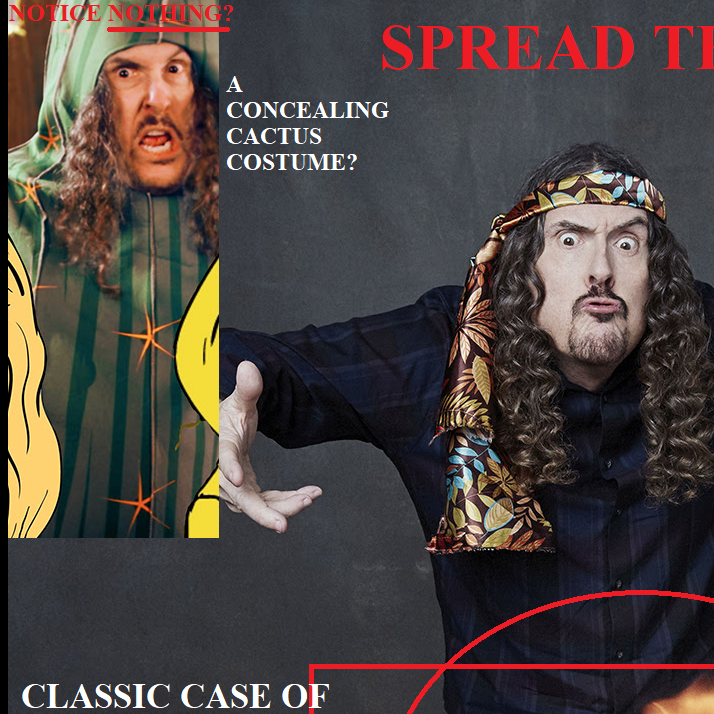 Screenshot from Weird Al Mpreg